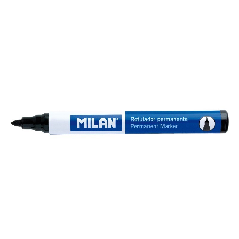 Marcatori permanenti Milano con punta rotonda - punta da 4 mm - inchi