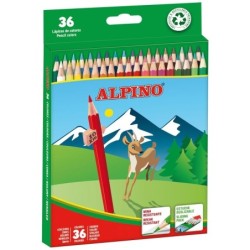 Pacchetto alpino di 36 matite di colori creativi - 3 mm Mine resisten