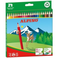 Pacchetto alpino di 24 matite di colori creativi - Mine da 3 mm - Res