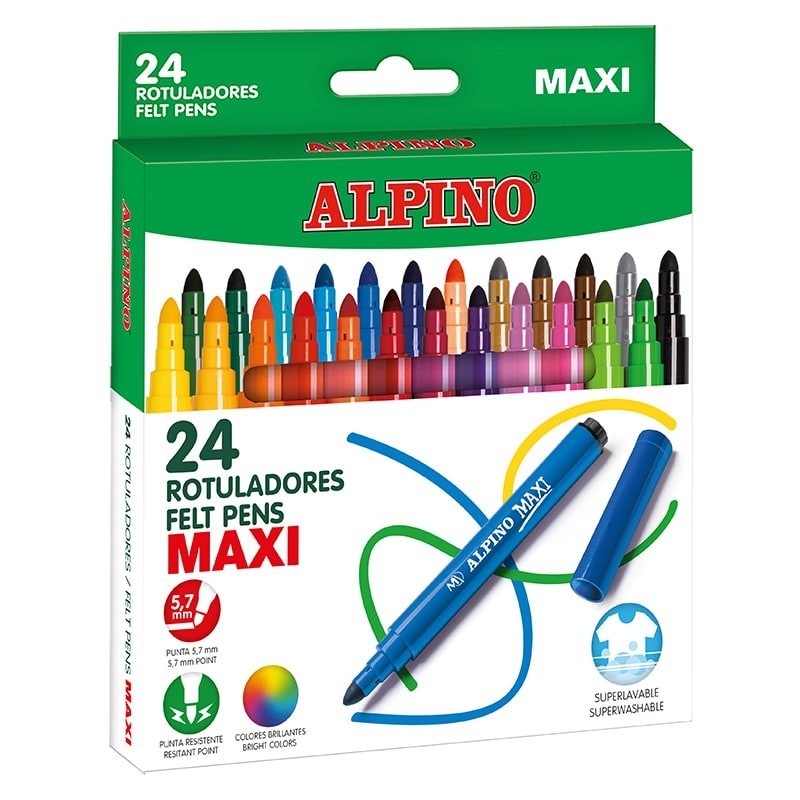 ALPINE 24 MAXI PACK SPEGNO SPEGGI - SUGGERIMENTO 6 mm - Superlavabile