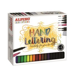 Alpine Color Experience Kit Lettere a mano con 30 unità - Include 1