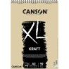 CANSON XL KRAFT RAYADO BLOC DRIVO CON 60 fogli A3 - Microperforado Sp