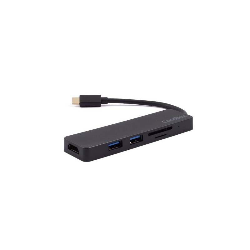 CoolBox miniDock USB-C Lite 2 USB 32 Gen 1 31 Gen 1 Type-C Nero