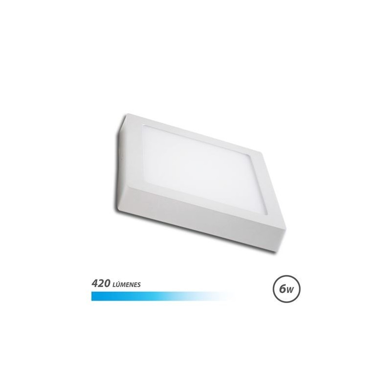 Elbat Downlight Square su LED 6W Luz Fria