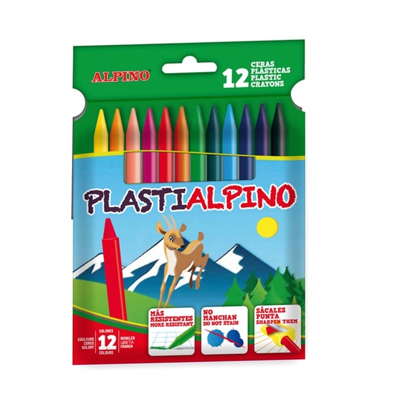 Cere di plastialpina alpina 12 per bambini - Materiale resistente - N