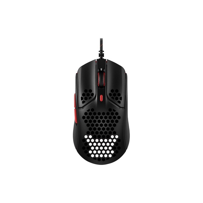 MOUSE HX PULSEFIRE HASTE NERO/ROSSO