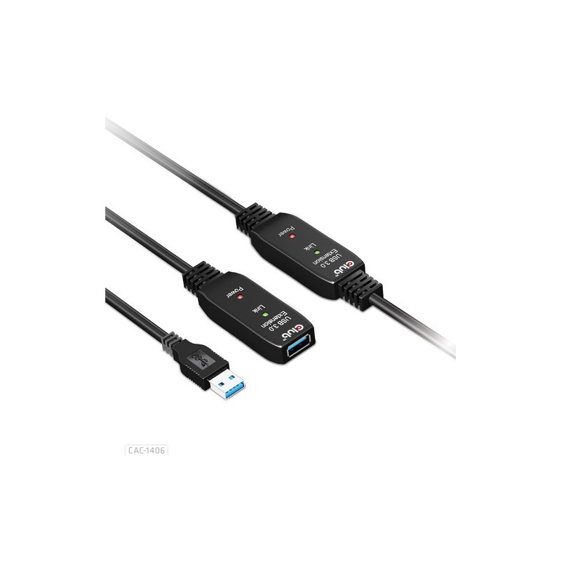 CLUB3D CAC-1406 cavo USB 15 m USB 32 Gen 1 31 Gen 1 USB A Nero