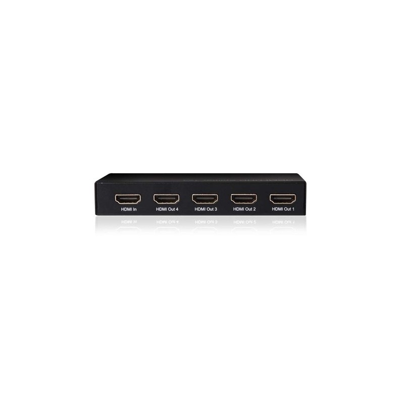 CLUB3D HDMI™ 4K@60Hz UHD Splitter AC Power 4 ports