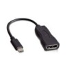 V7 USB-Cm a Displayportf Adattore Nero