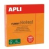 Note adesive applicate divertenti 75x75mm - 100 fogli blocco - adesiv