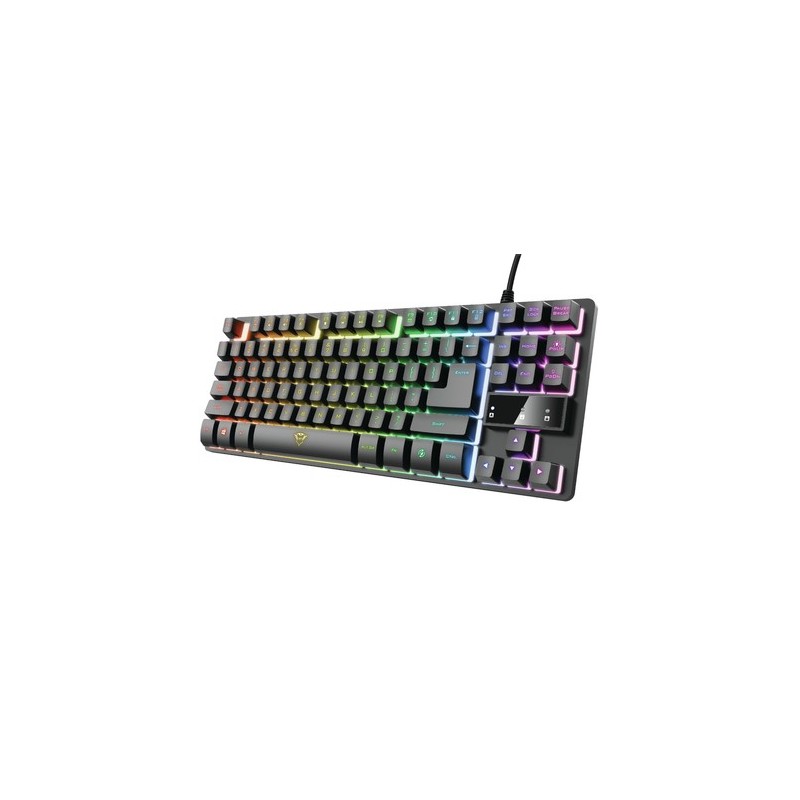 Trust GXT 833 Thado TKL tastiera USB QWERTY Italiano Nero