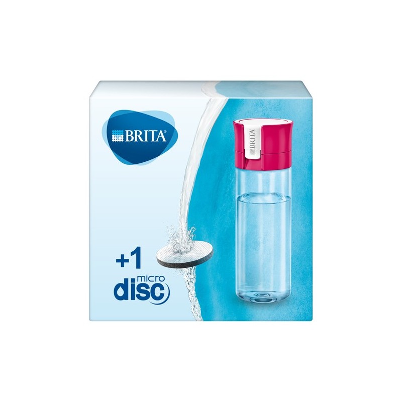 Brita FillGo Bottle Filtr Pink Bottiglia per filtrare l'acqua Rosa