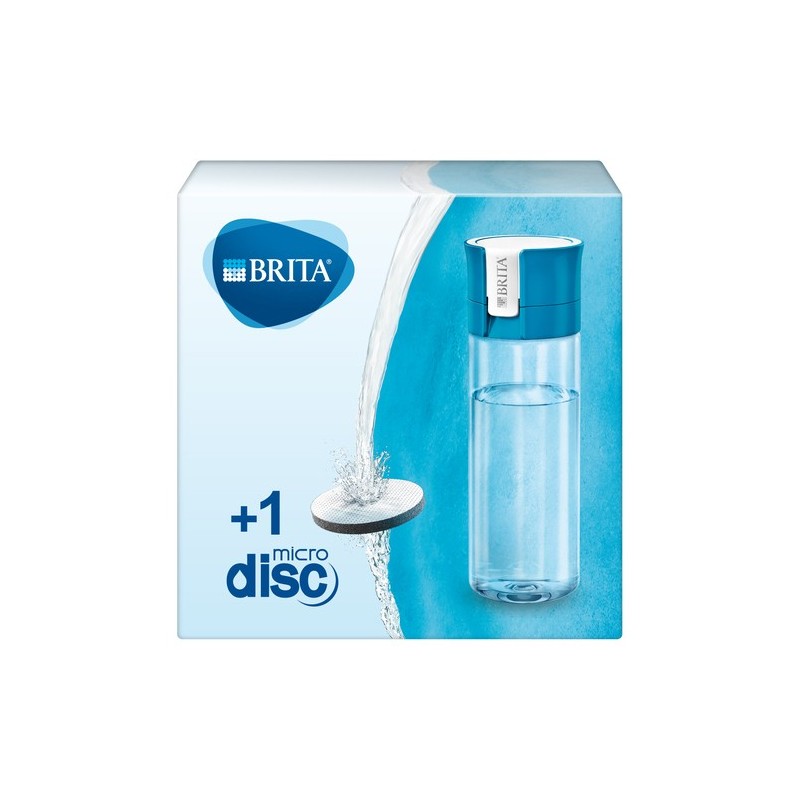 Brita FillGo Bottle Filtr Blue Bottiglia per filtrare l'acqua 06 L