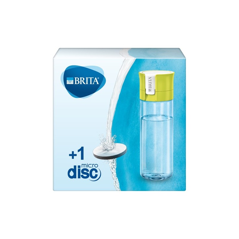 Brita FillGo Bottle Filtr Lime Bottiglia per filtrare l'acqua Lime