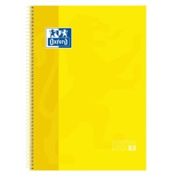 Oxford Europeanbook 1 Spiral Notebook A4+ Gardery 5x5mm - 80 fogli -