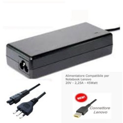 ALIMENTATORE 45W PER NB LENOVO 20V 225A TC-7018