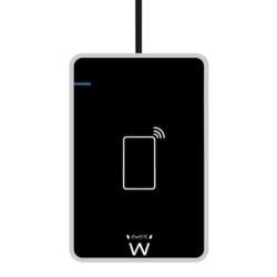 Ewent EW1053 lettore di carte magnetiche Nero USB