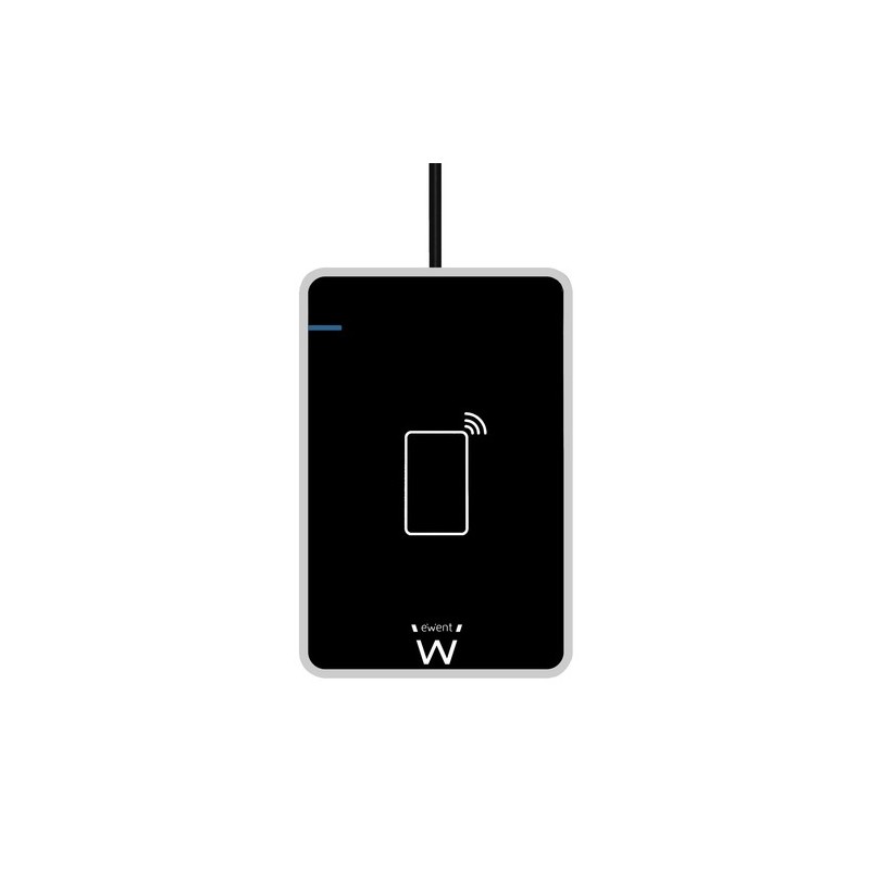 Ewent EW1053 lettore di carte magnetiche Nero USB