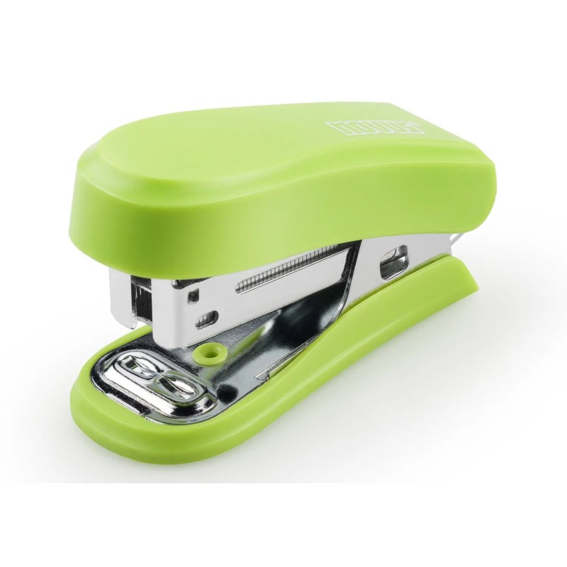 Novus Mini Compact Stapler - Fino a 12 foglie - Ferma chiusa e aperta