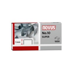 NOVUS n 10 Super Box di 1000 punti n 10 zincati