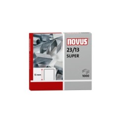 NOVUS 23/13 Super Box di 1000 graffette 23/13 Galvanizzati per le alt