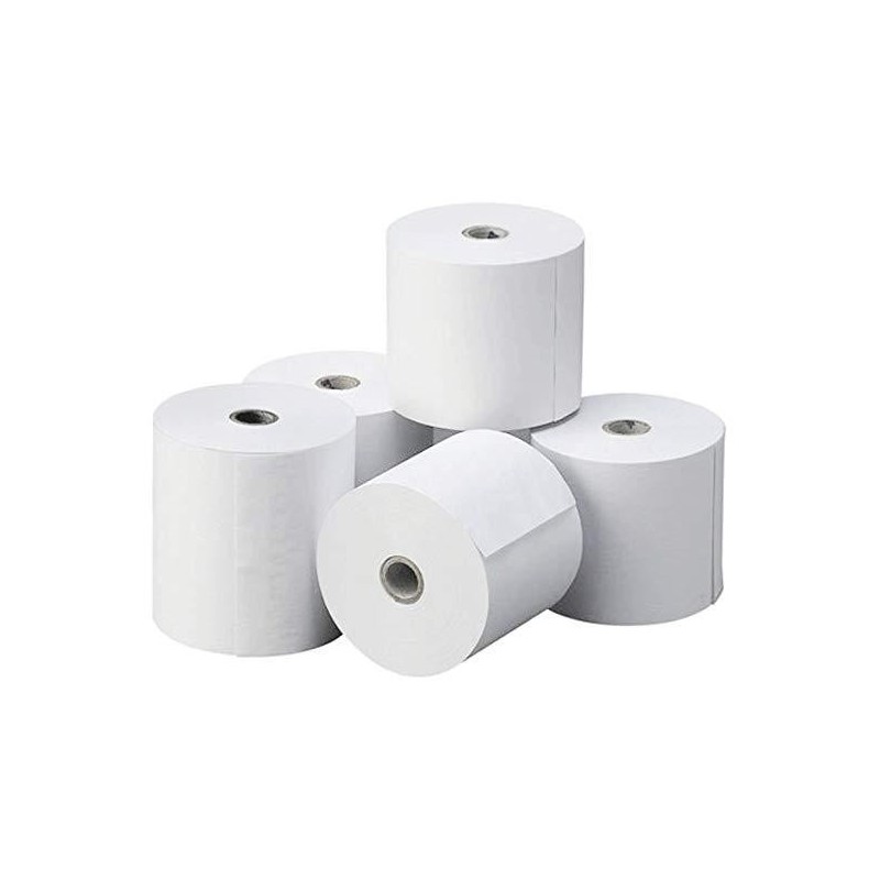 Fabrisa Roll di carta termica - BPA gratuito - 80x80x12mmm