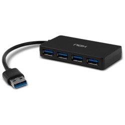 NOX Hub USB-A con 4x USB-A 30-Data Speed ​​fino a 5 Gbps