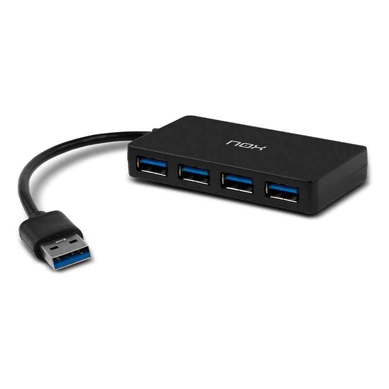 NOX Hub USB-A con 4x USB-A 30-Data Speed ​​fino a 5 Gbps