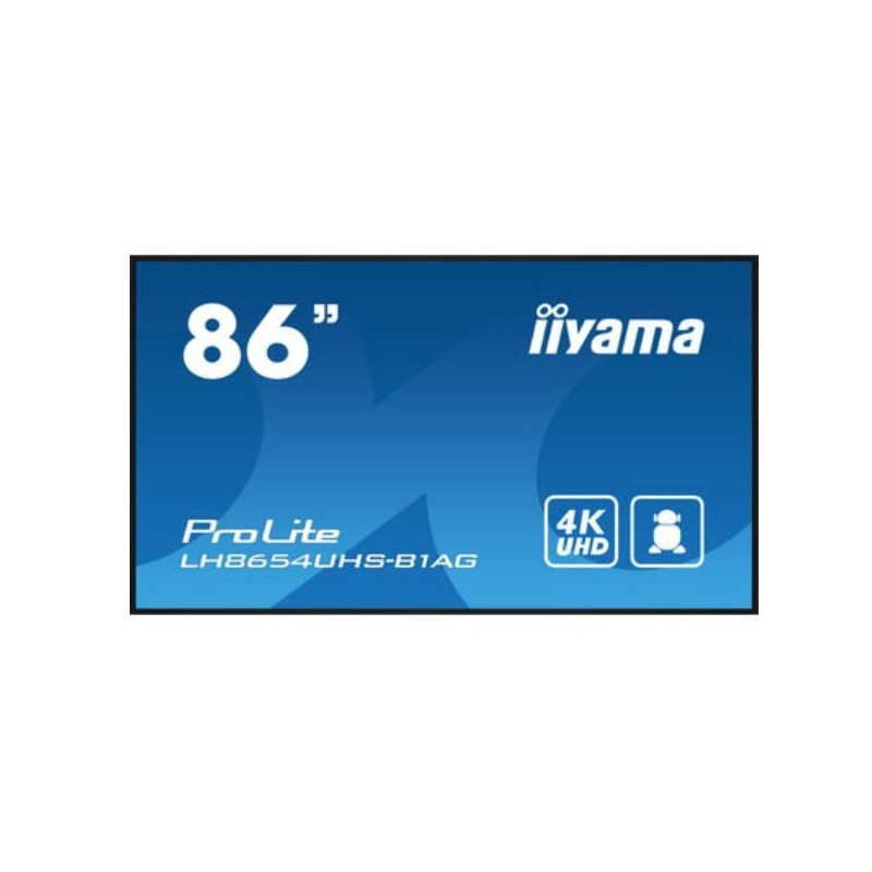 Iiyama Prolite LH8654UHS-B1AG Display di segnaletica 217 cm 866 pol