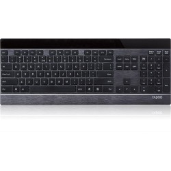 Rapoo E9270P tastiera RF Wireless QWERTZ Tedesco Nero