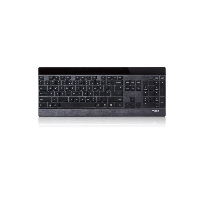 Rapoo E9270P tastiera RF Wireless QWERTZ Tedesco Nero