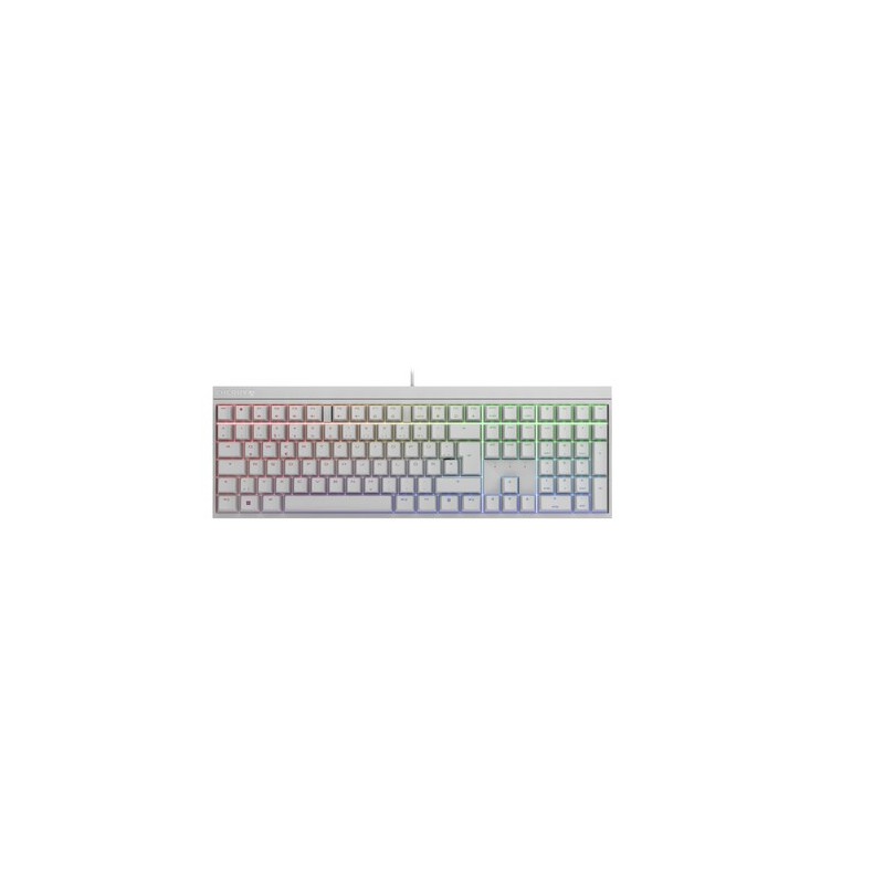 CHERRY MX 20S RGB tastiera USB QWERTZ Tedesco Bianco