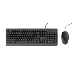 Trust Primo tastiera Mouse incluso USB QWERTY Inglese Nero