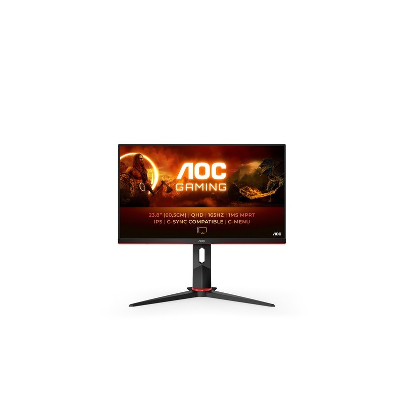 AOC G2 Q24G2A/BK Monitor PC 605 cm 238" 2560 x 1440 Pixel Nero R