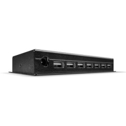 Lindy 42794 hub di interfaccia USB 20 Type-B 480 Mbit/s Nero