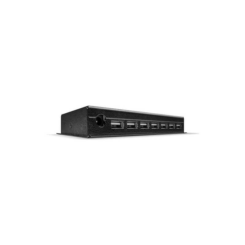 Lindy 42794 hub di interfaccia USB 20 Type-B 480 Mbit/s Nero