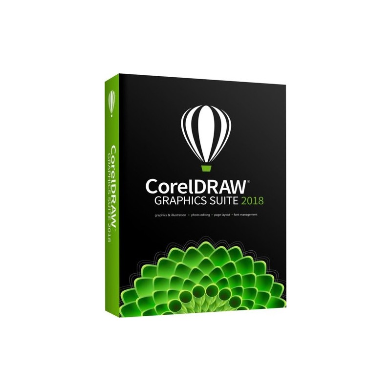 Corel CorelDRAW Graphics Suite 2018 1 licenza/e Rinnovo 1 anno/i