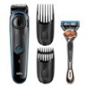 Braun BT3940 rasoio elettrico Trimmer Nero Blu