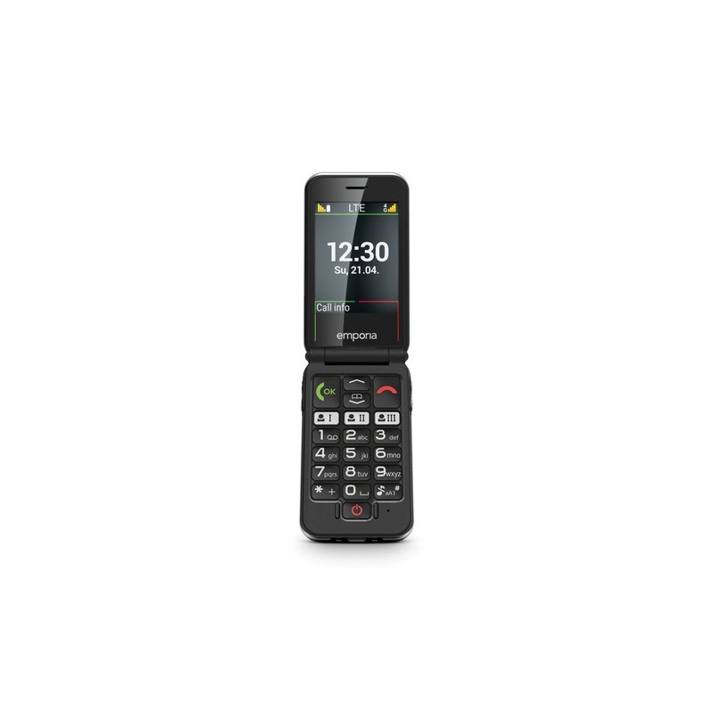 Emporia JOYLTE 711 cm 28" 115 g Nero Telefono per anziani