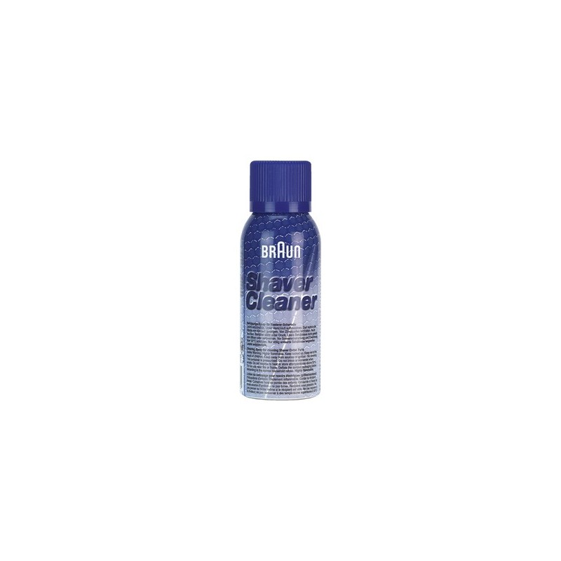 Braun Spray Di Pulizia Per Rasoio Barba Elettrico 100 ml