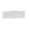 CHERRY STREAM tastiera USB QWERTY Inglese Bianco