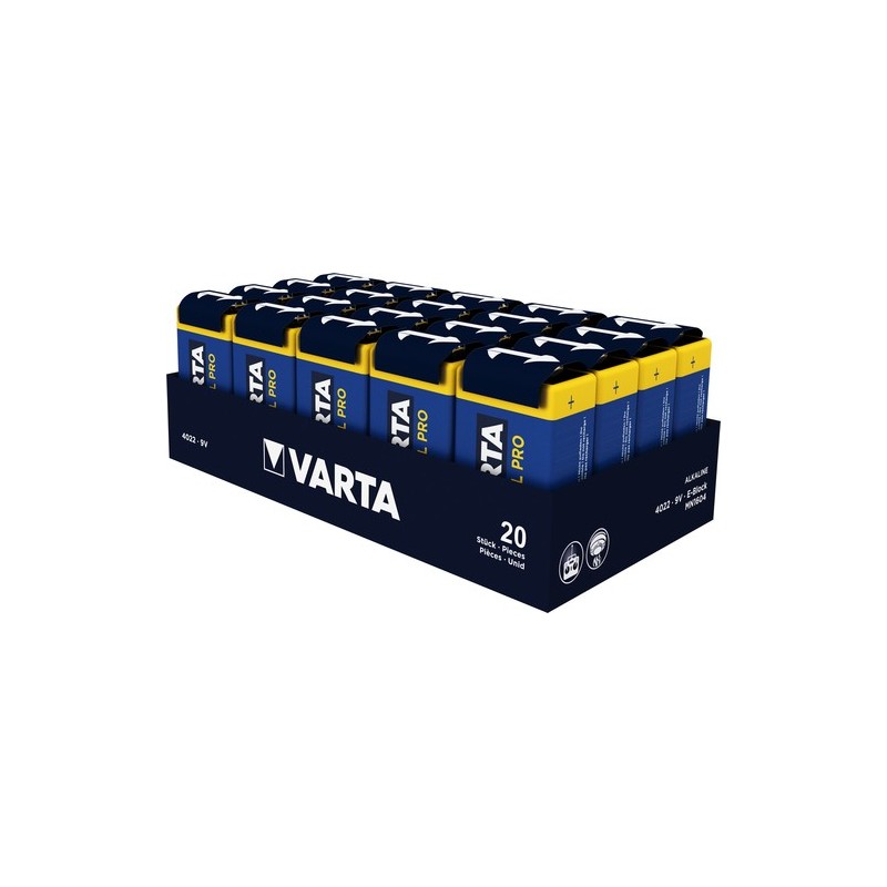 Varta 04022211111 Batteria monouso 9V Alcalino