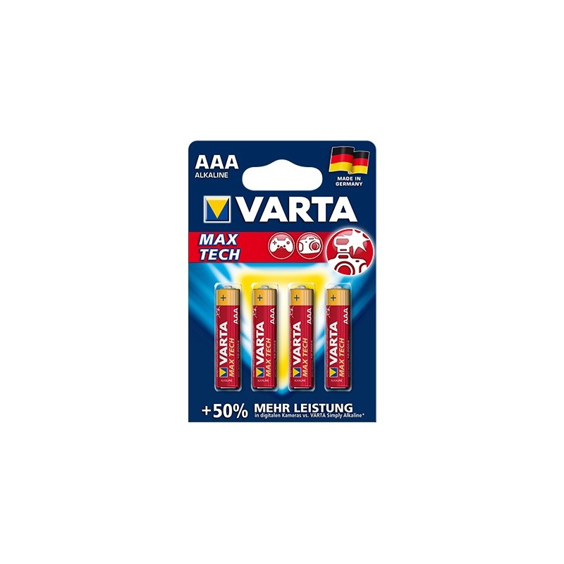 Varta 04703110404 Batteria monouso Mini Stilo AAA Alcalino