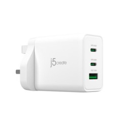 j5create JUP3365F-FN Caricatore GaN USB-C® a 3 porte da 65W - UK