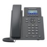 Ip Phone Black 2 Lines Lcd