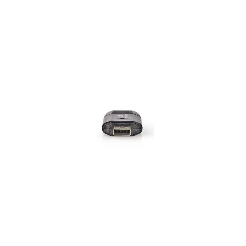 Nedis CRDRU2100BK lettore di schede Nero Nedis Card Reader USB 20