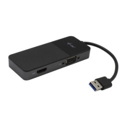 i-tec USB 30 / USB-C Dual HDMI and VGA Video Adapter