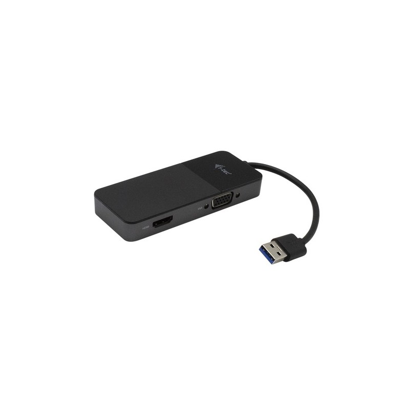 i-tec USB 30 / USB-C Dual HDMI and VGA Video Adapter