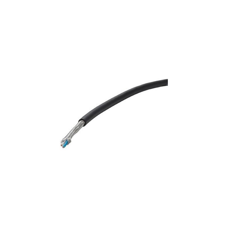 Microphone cable 2 pair Black