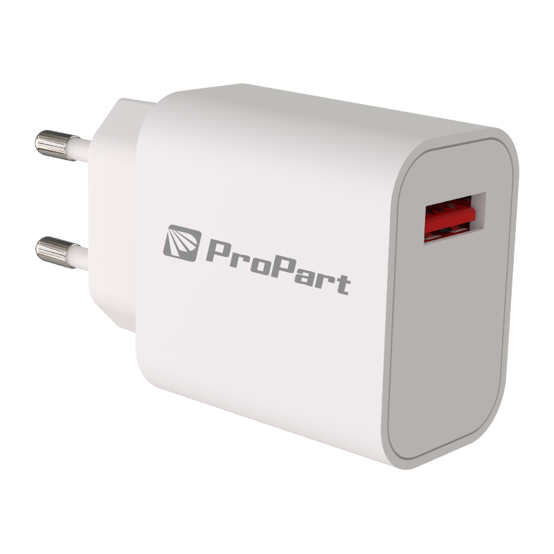 Caricabatteria 18 Watt QC presa USB-A Modello E693-QC18W